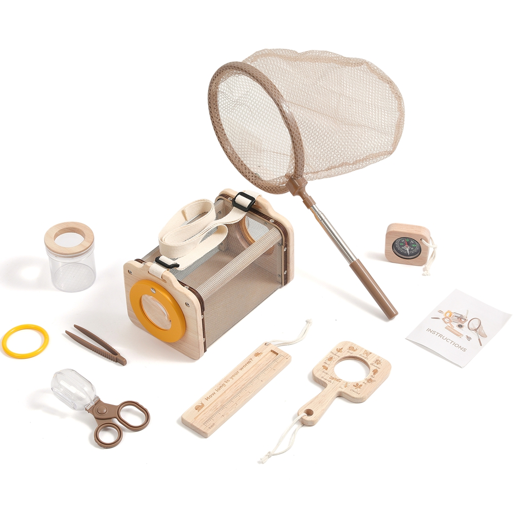 Kids Outdoor Explorer Kit - Montessori Eğitici Oyuncaklar Çocuk Açık Hava