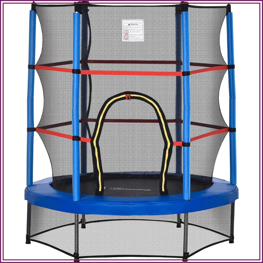 Kids Outdoor Trampoline - 3-6 Yaş Çocuklar İçin 55 inç