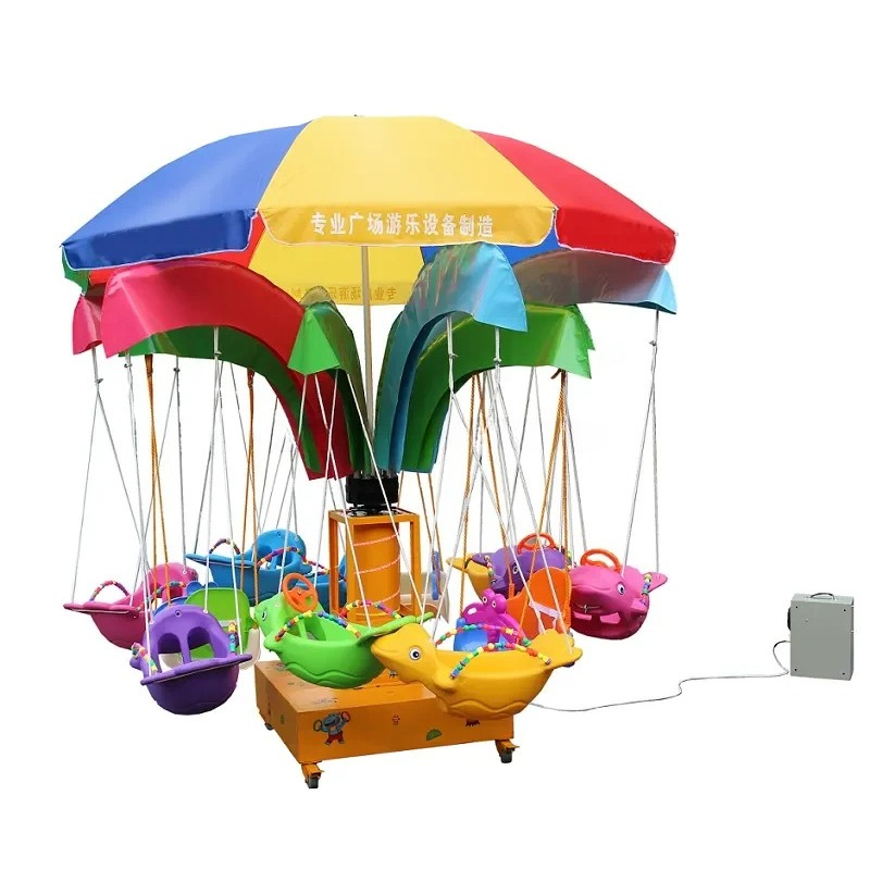 Kids Outdoor Merry Go Round - Sıcak Fırsat Eğlence Parkı Dönme Dolap
