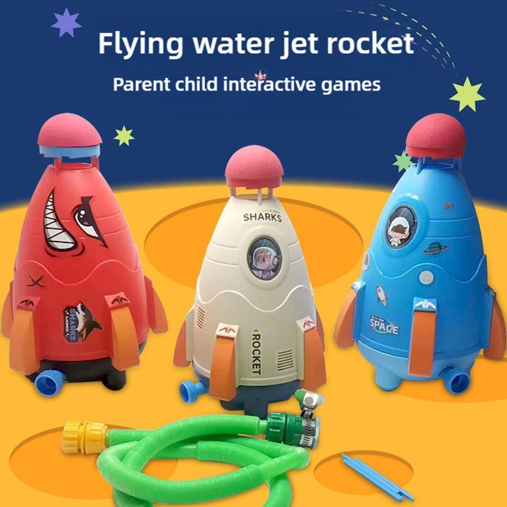 Kids Outdoor Water Toys - Roketatar Oyuncaklar Roket Su Sprinkler Su