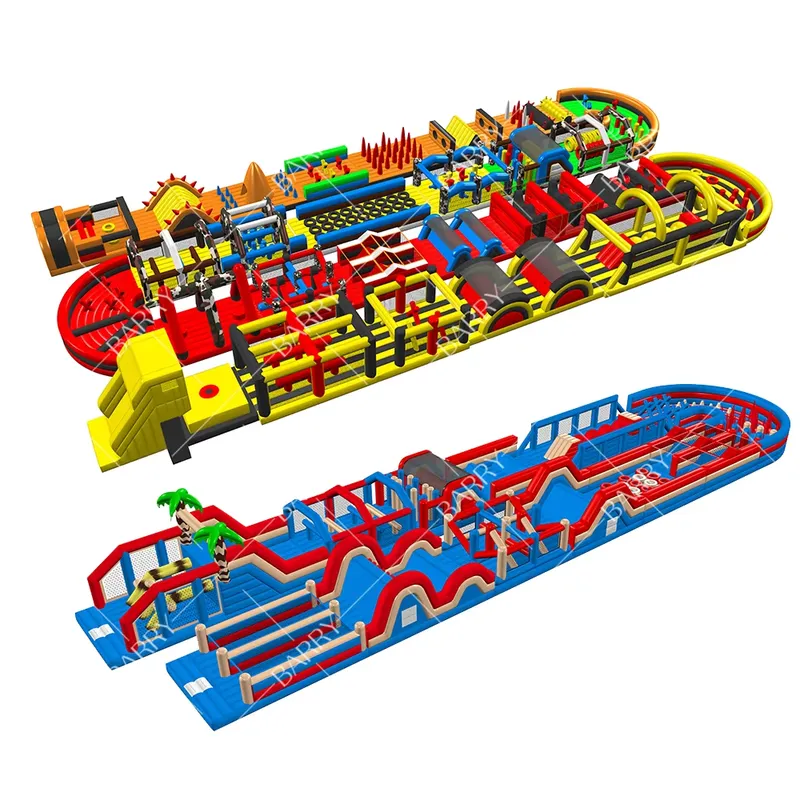 Kids Outdoor Obstacle Course Equipment - Açık Hava Kapalı Alan Wipeout Canavar