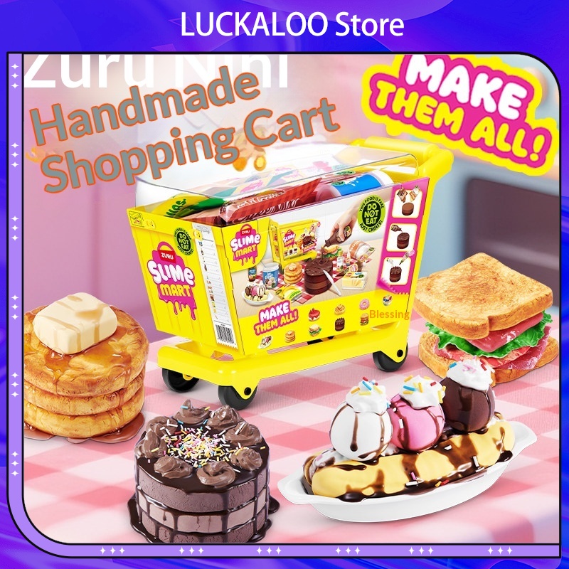Kids Outdoor Kitchen Set - Zuru Mini Slime Mart Alışveriş Arabası