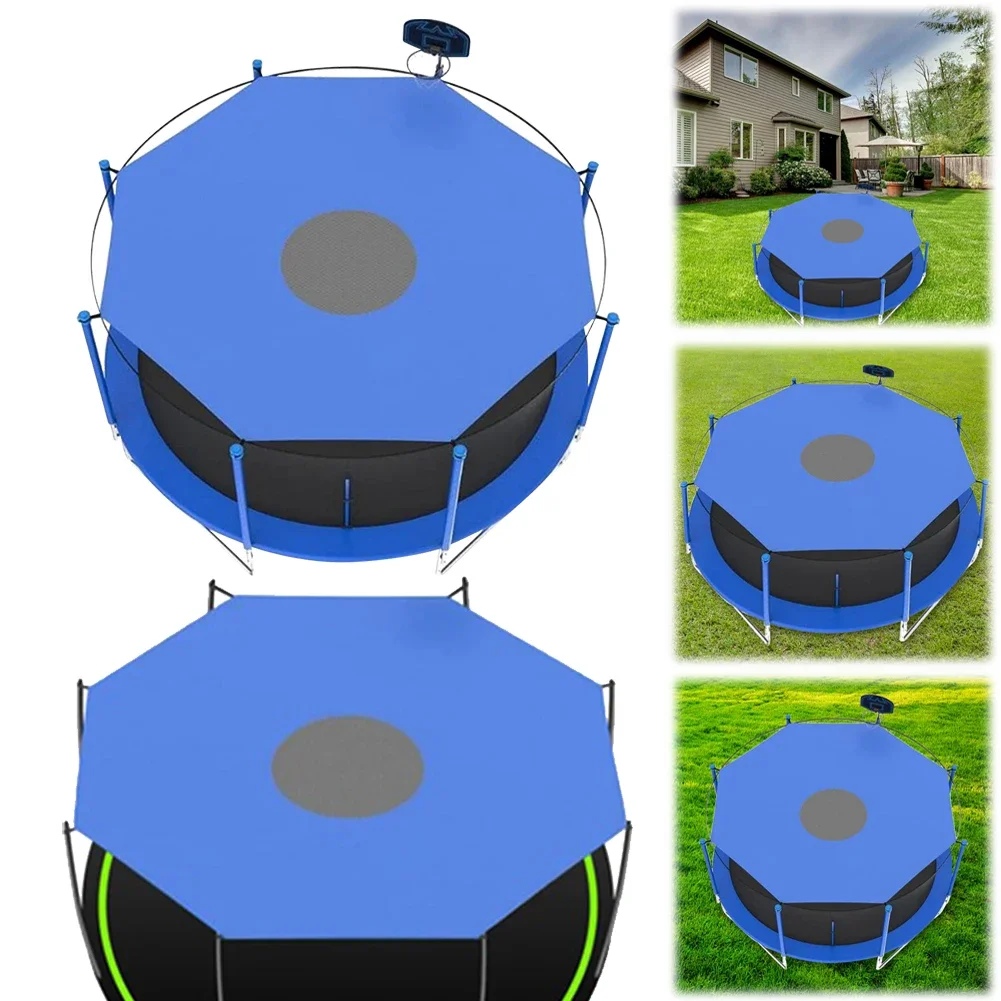 Kids Outdoor Trampoline - 6/8/10ft trambolin kapağı Anti-UV su geçirmez