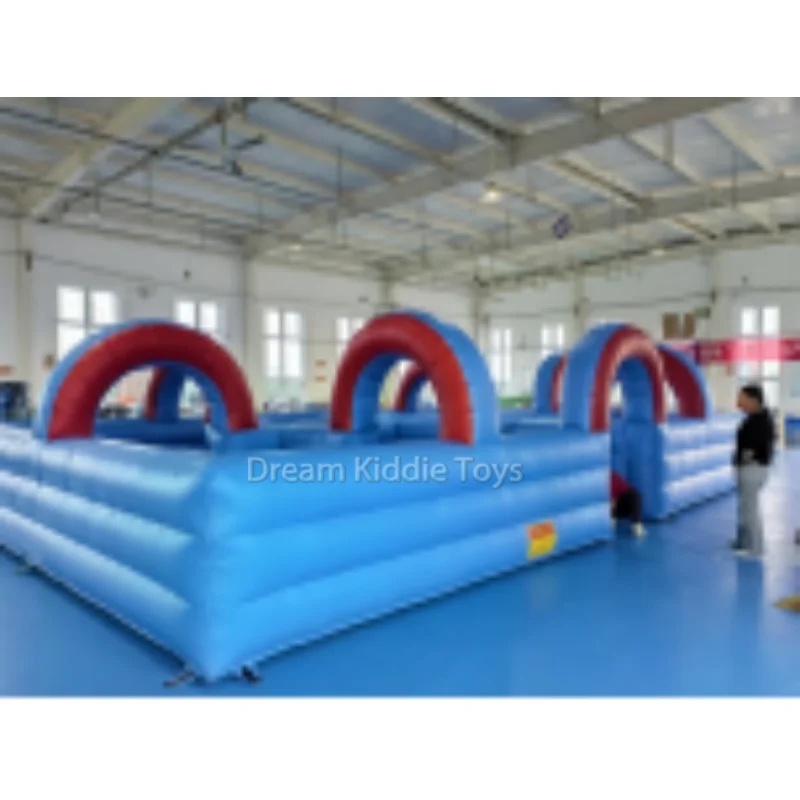 Kids Outdoor Obstacle Course Equipment - Dev PVC Şişme Engel Tüneli Açık