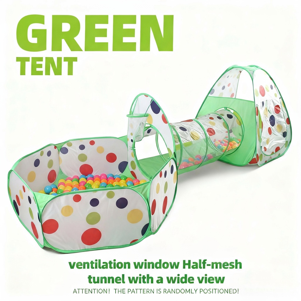 Kids Outdoor Wendy House - Çocuk Oyun Çadırı, Oyuncak Top Havuzu