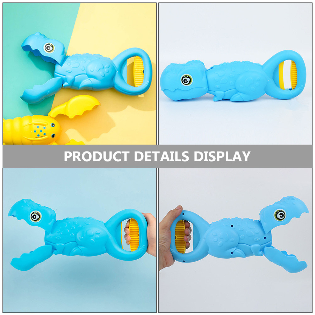 Outdoor Toys For Kids - Çizgi Film Timsahı Tutucu Plastik Mekanik