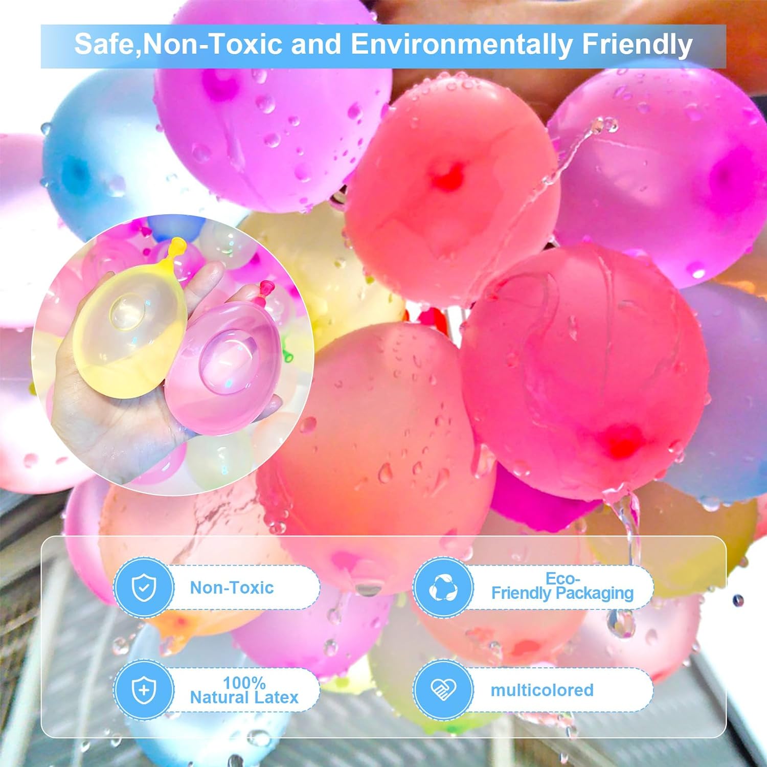 Su Balonları Kendiliğinden Kap - Kids Outdoor Water Toys incelemesi ve fiyatı