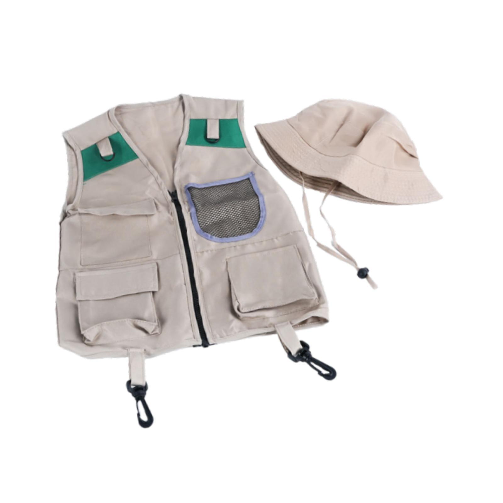 Çocuk Kaşif Yeleği ve Şapka Ko - Kids Outdoor Explorer Kit incelemesi ve fiyatı