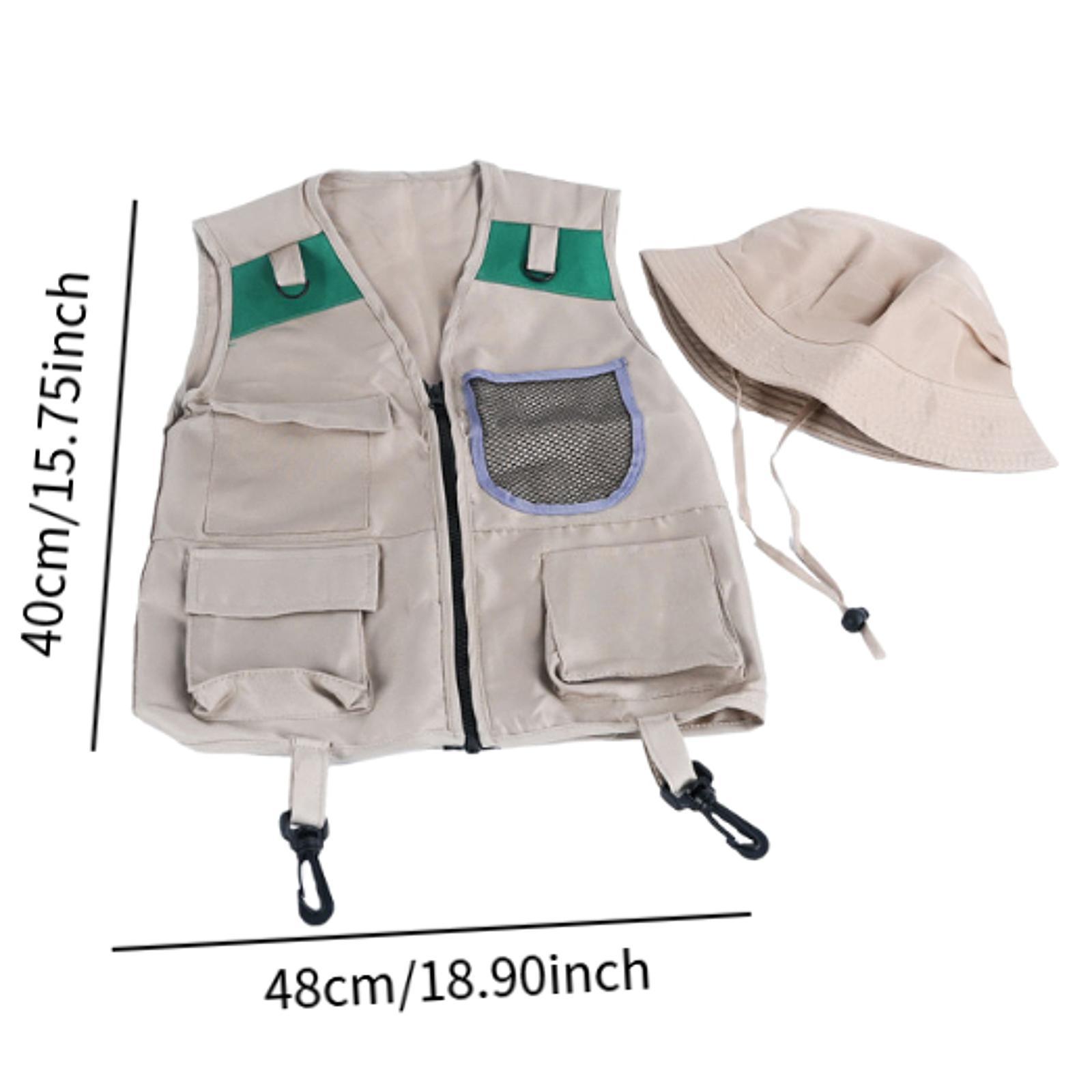 Çocuk Kaşif Yeleği ve Şapka Ko - Kids Outdoor Explorer Kit incelemesi ve fiyatı