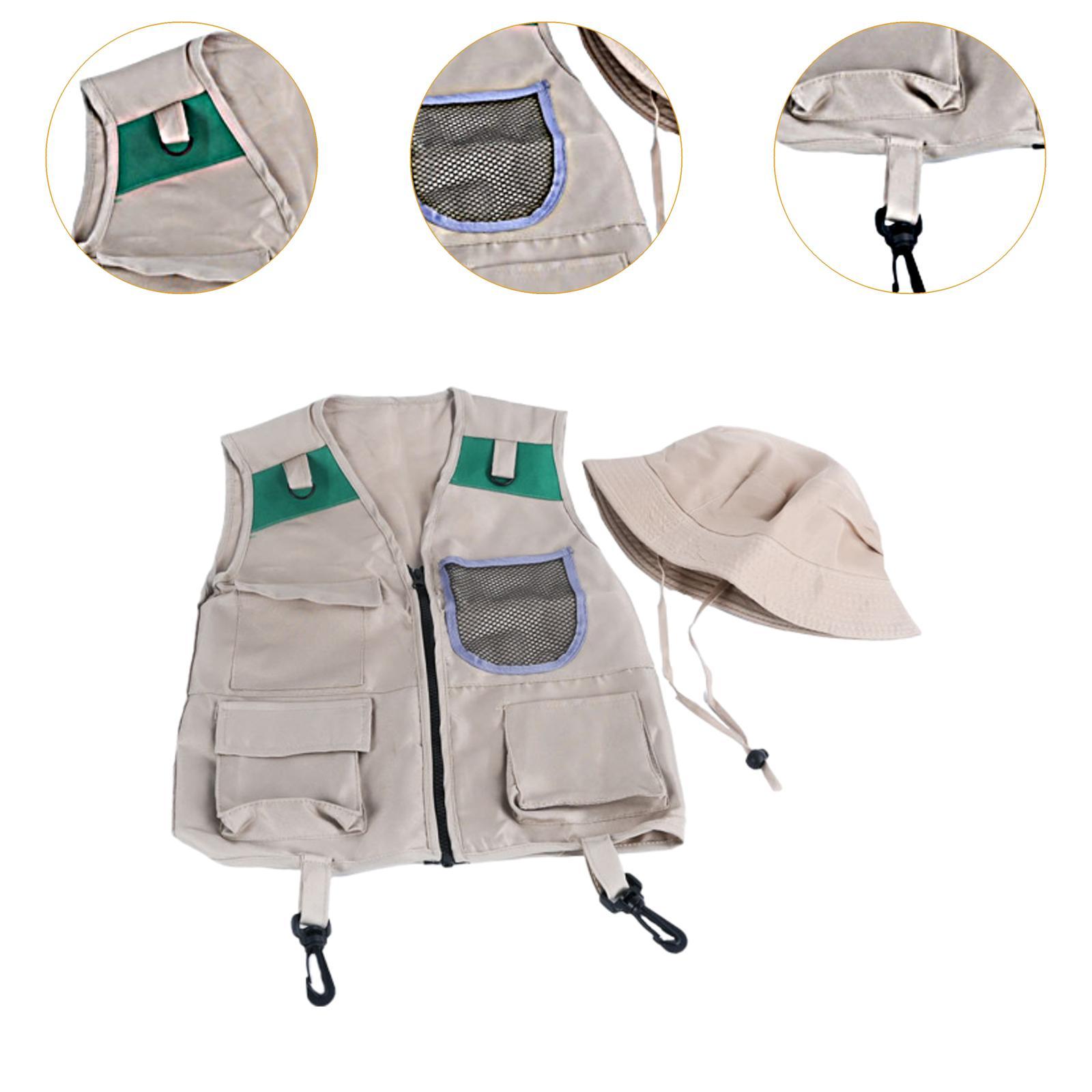 Çocuk Kaşif Yeleği ve Şapka Ko - Kids Outdoor Explorer Kit incelemesi ve fiyatı
