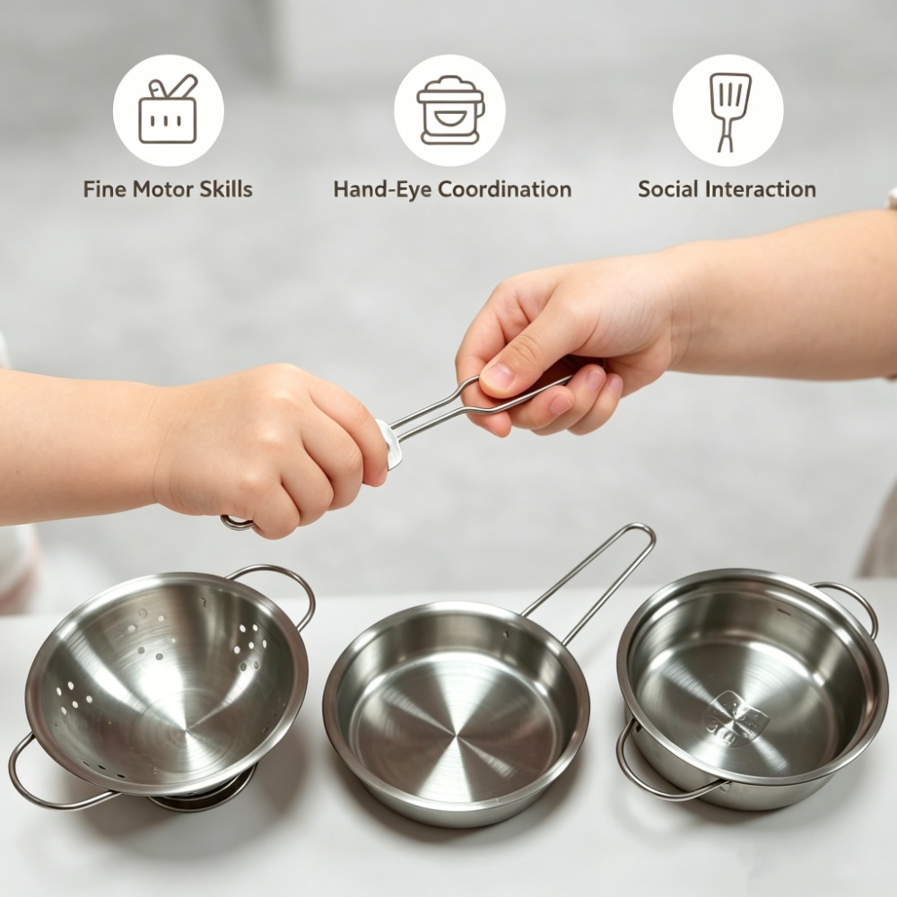 5 Parça Çocuklar İçin Paslanma - Kids Outdoor Kitchen Set incelemesi ve fiyatı