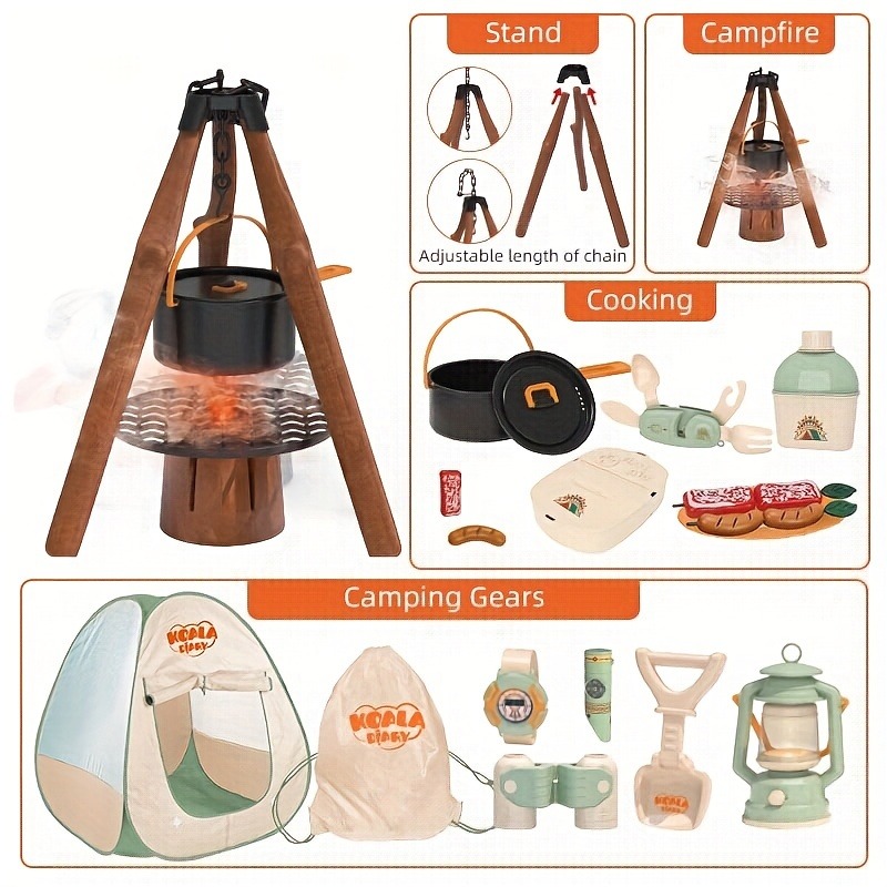 Çocuklar Kamp Seti Oyuncak Açı - Kids Outdoor Wendy House incelemesi ve fiyatı