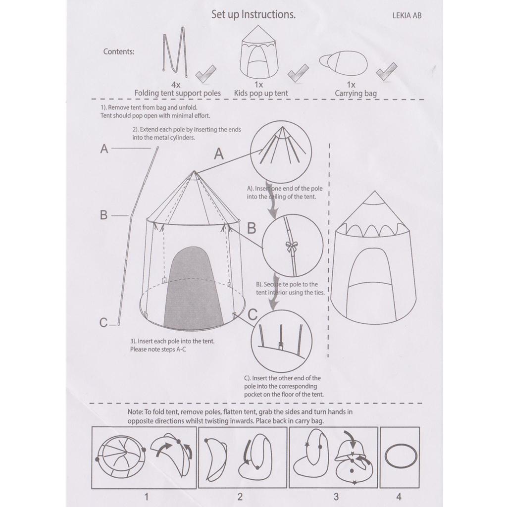 Çocuk Çadırı Oyuncak Açılır Ka - Kids Outdoor Tent incelemesi ve fiyatı