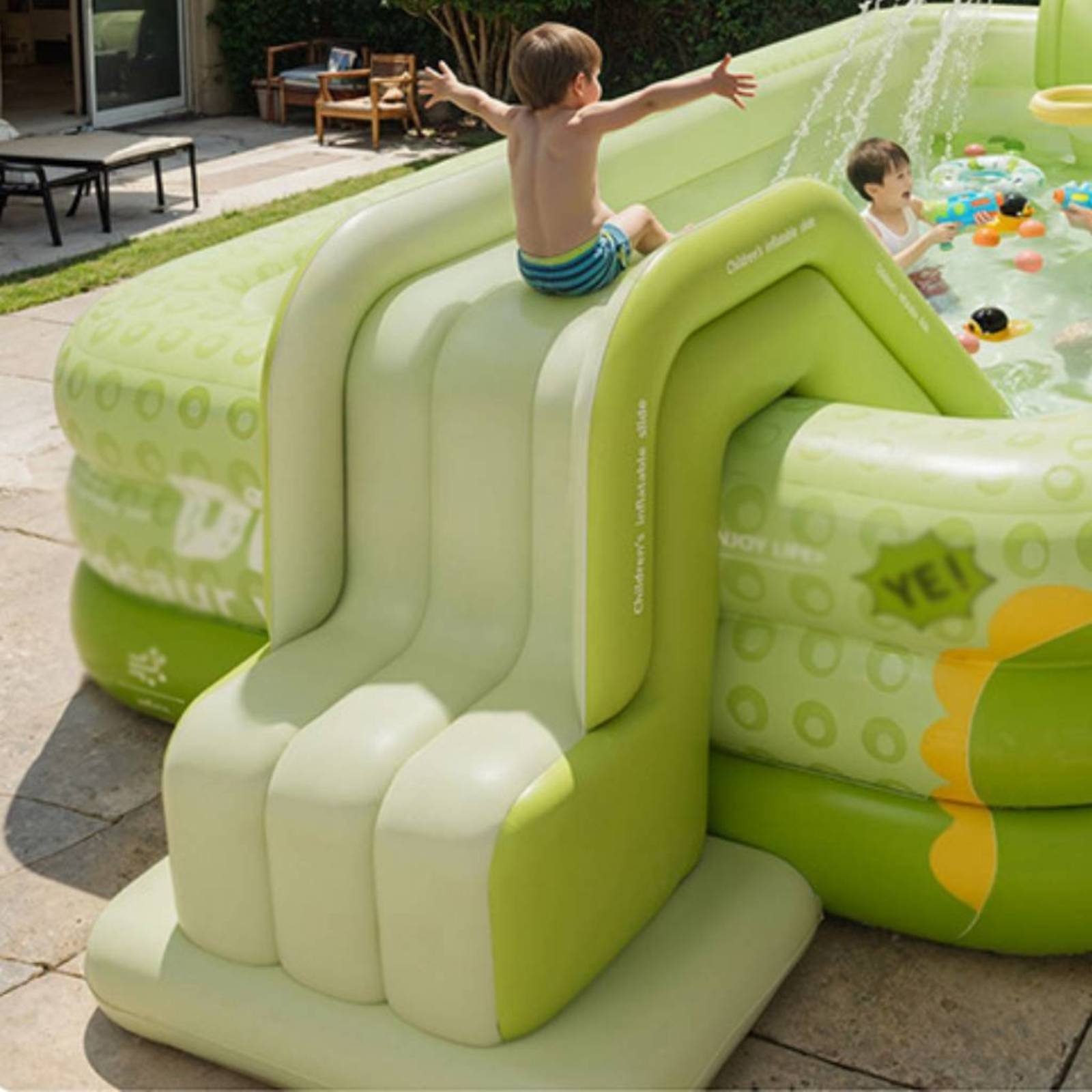 Şişme Havuz Kaydırağı Katlanab - Kids Outdoor Water Toys incelemesi ve fiyatı