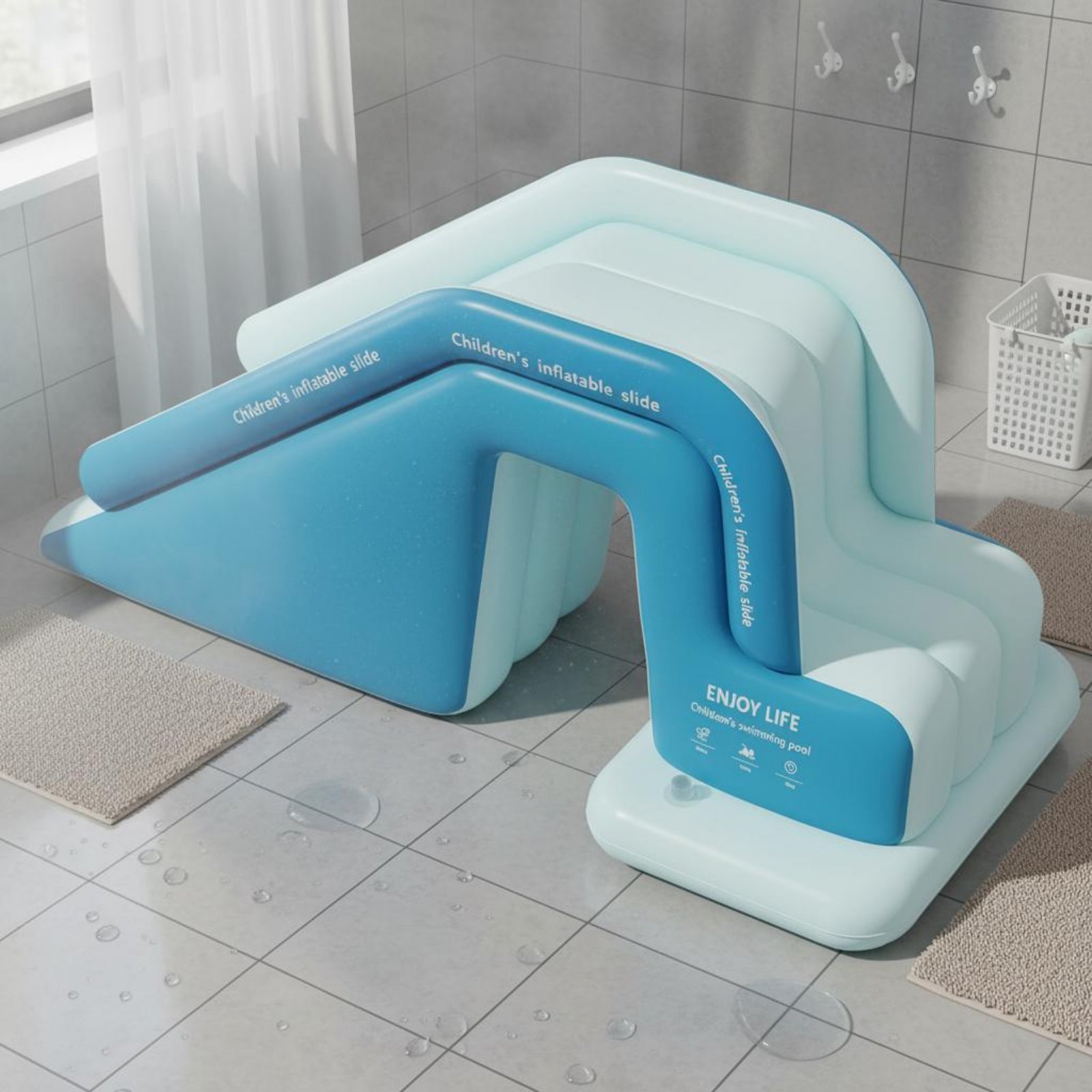 Şişme Havuz Kaydırağı Katlanab - Kids Outdoor Water Toys incelemesi ve fiyatı