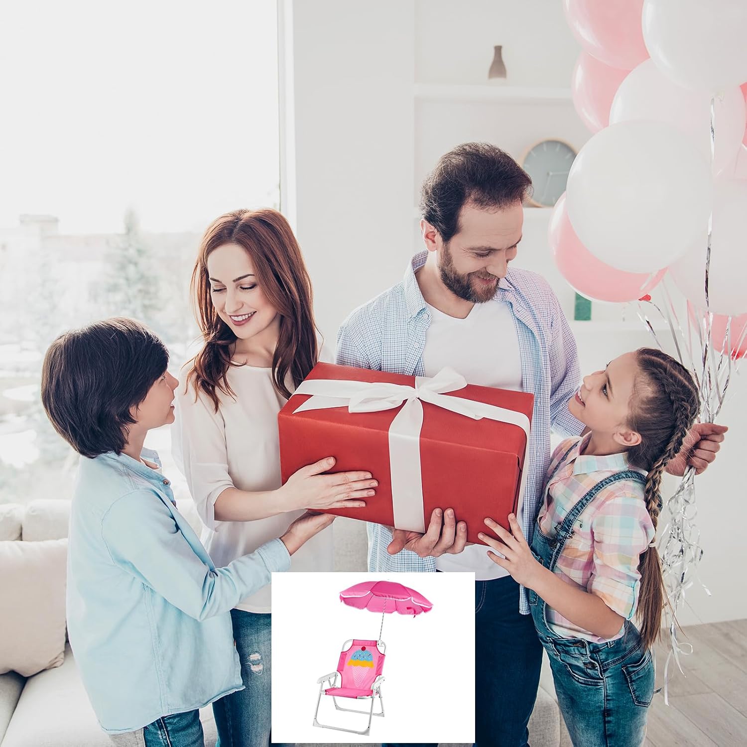 1 takım katlanır plaj sandalye - Kids Outdoor Umbrella Chair incelemesi ve fiyatı