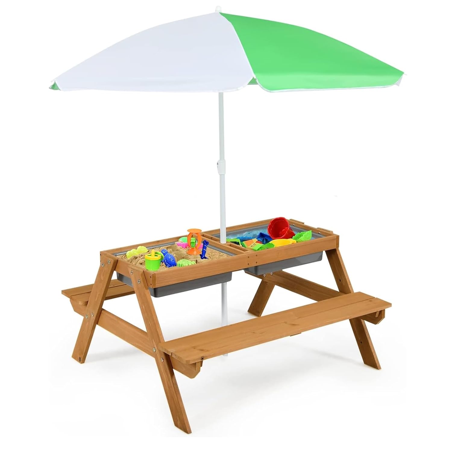 4'ü 1 Arada Sedir Çocuk Piknik - Kids Outdoor Umbrella For Table incelemesi ve fiyatı