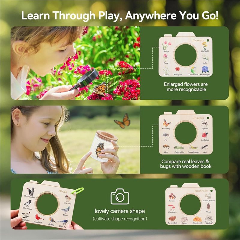 X18A-Bug Catcher Kiti 4-8 Yaş  - Kids Outdoor Explorer Kit incelemesi ve fiyatı