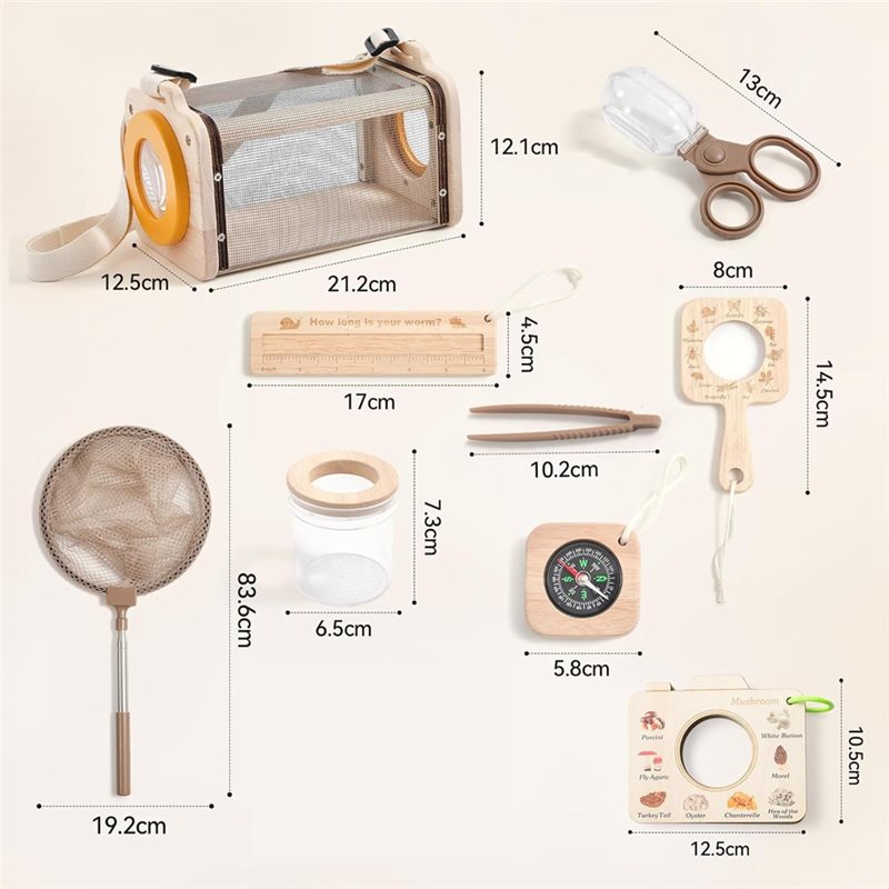 X18A-Bug Catcher Kiti 4-8 Yaş  - Kids Outdoor Explorer Kit incelemesi ve fiyatı