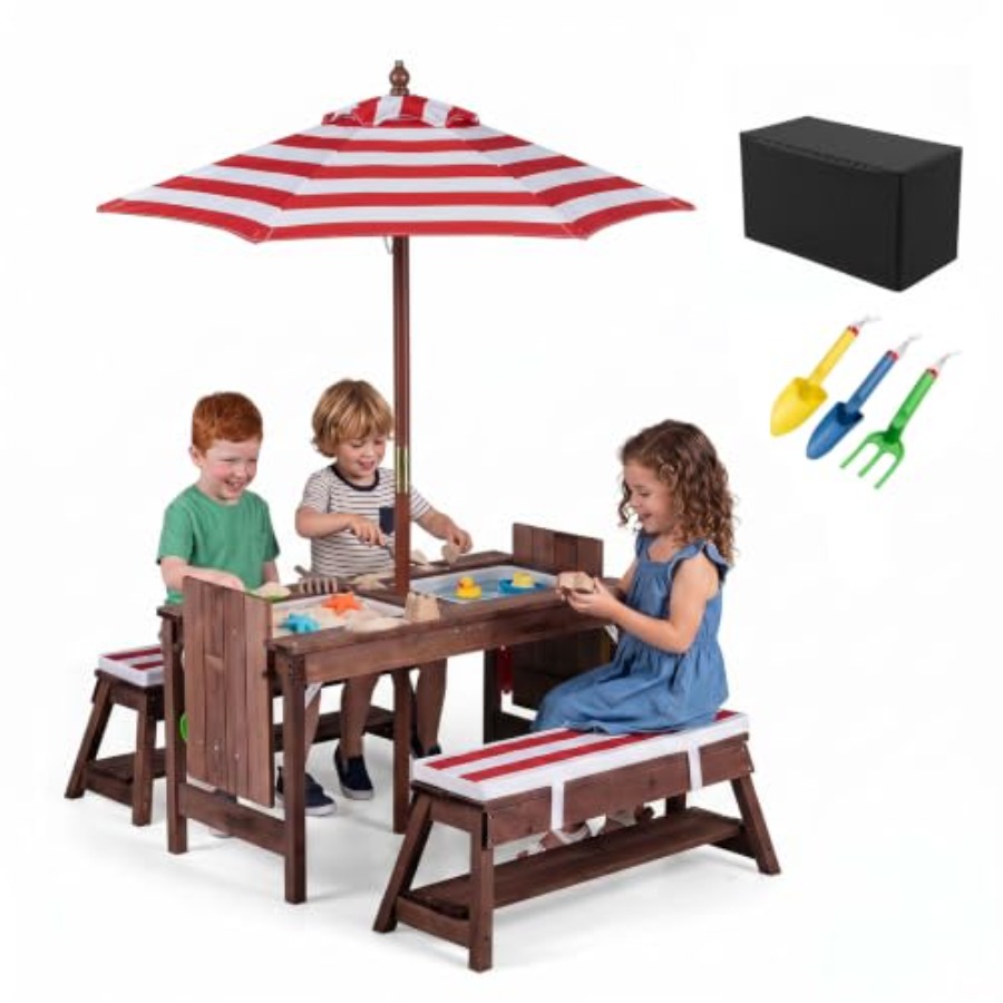 Bahçe ve veranda kullanımı içi - Kids Outdoor Table incelemesi ve fiyatı