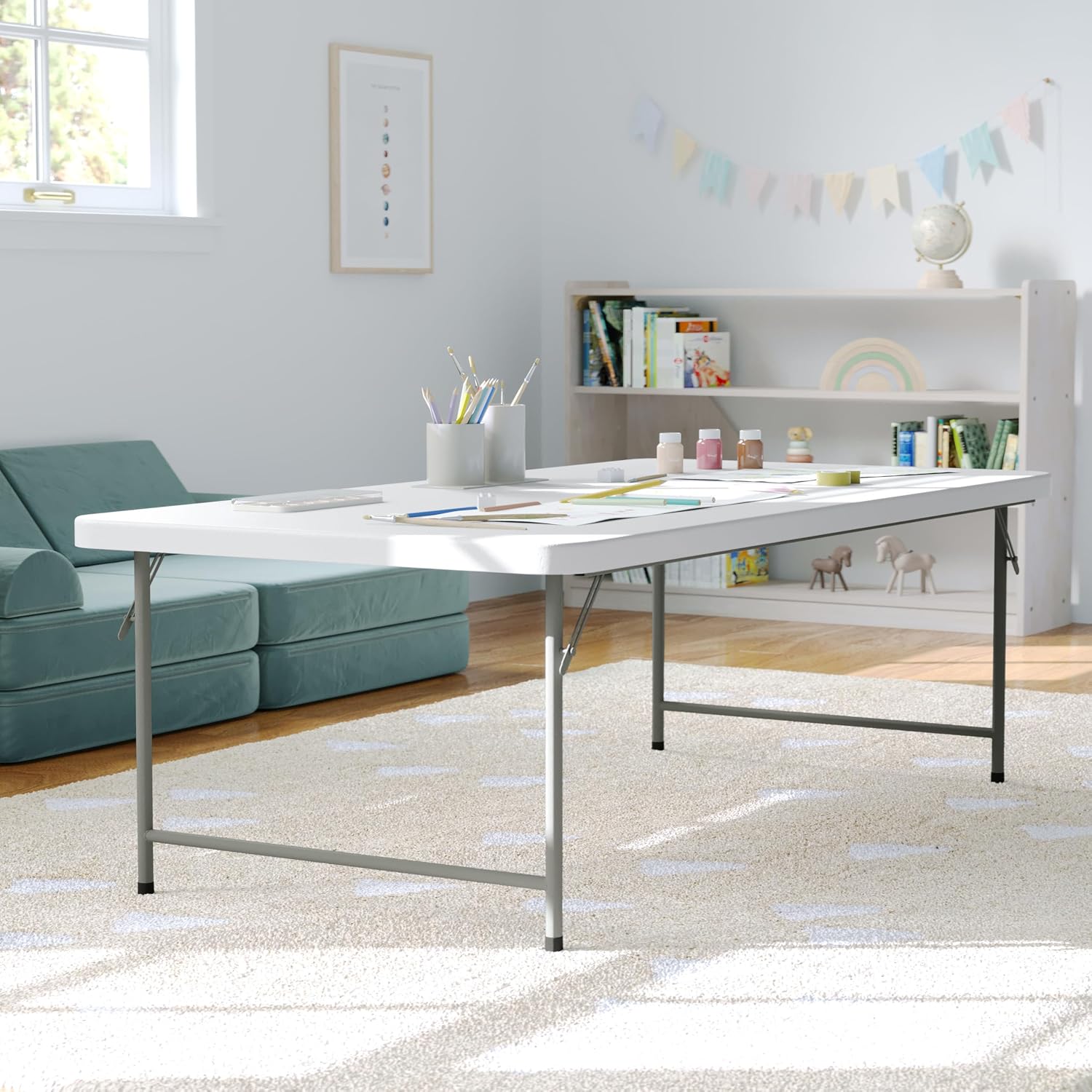 Çocuklar için 4.93ft Plastik K - Kids Outdoor Table incelemesi ve fiyatı