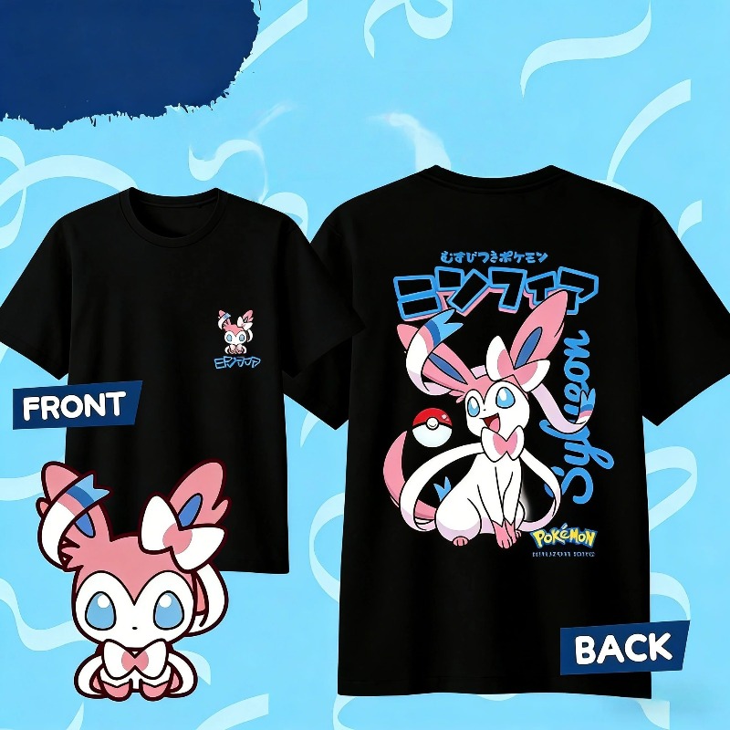 2026 Yaz Anime SYLVEON % 100%  - Tee Ball Set incelemesi ve fiyatı