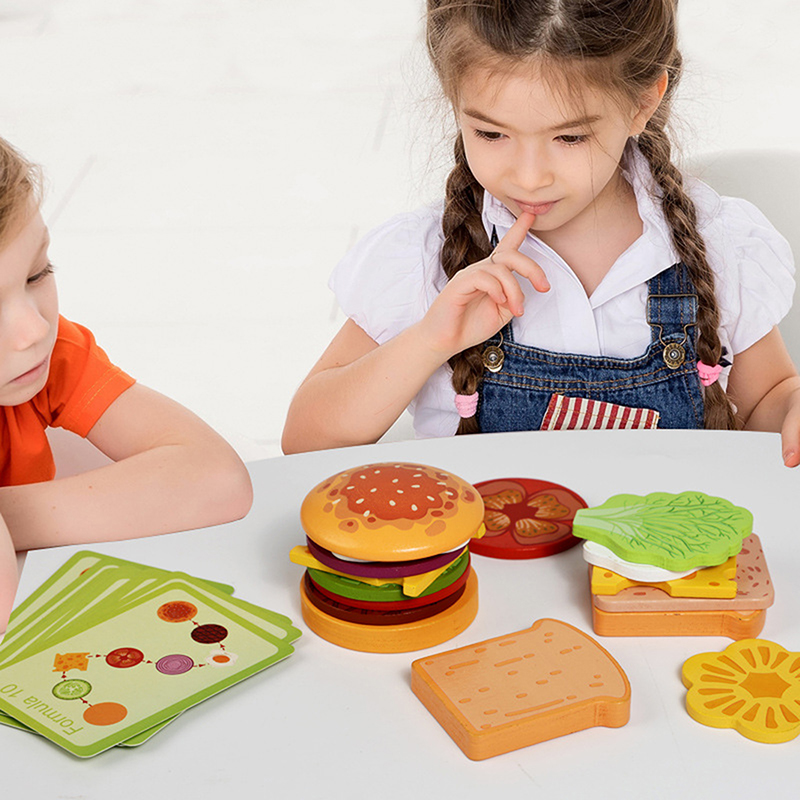 Yeni Ahşap Hamburg Sandviç İst - Kids Outdoor Kitchen Set incelemesi ve fiyatı