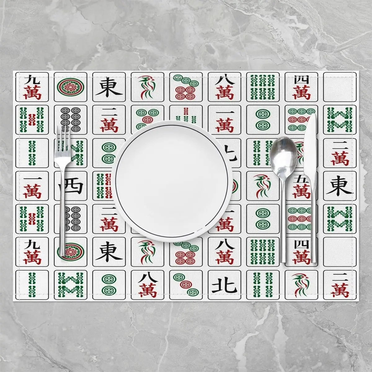 Çin Oyunu Placemats 4'lü Set 1 - Kids Outdoor Dining Set incelemesi ve fiyatı