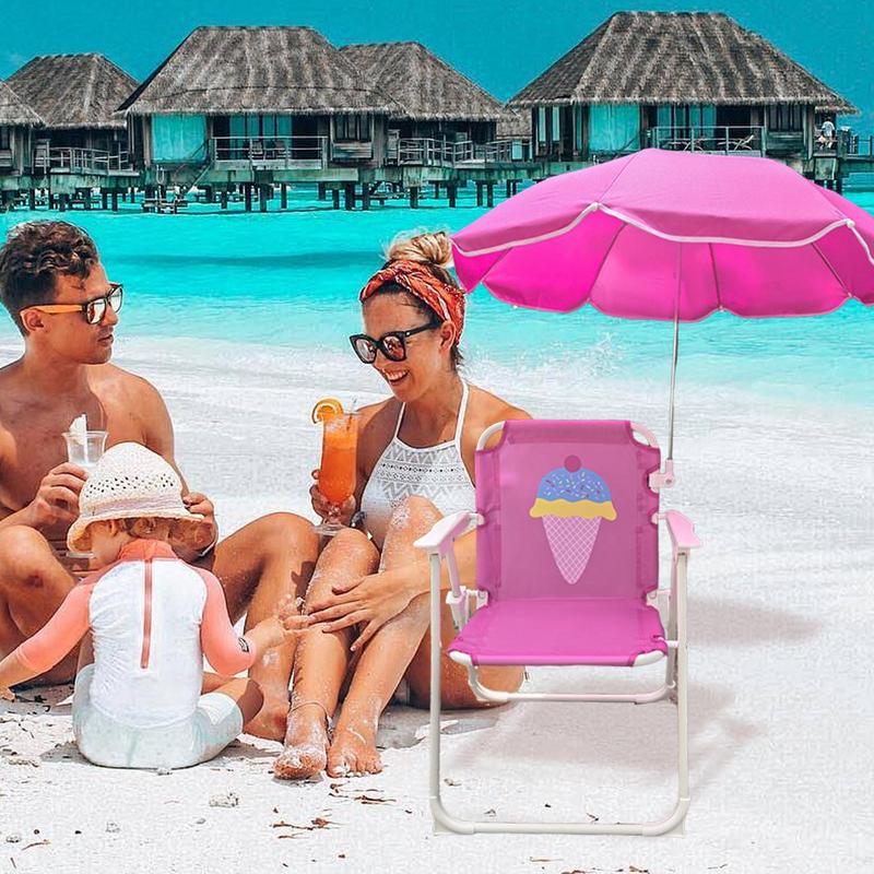 Çocuklar Şemsiye Sandalye Plaj - Kids Outdoor Umbrella Chair incelemesi ve fiyatı